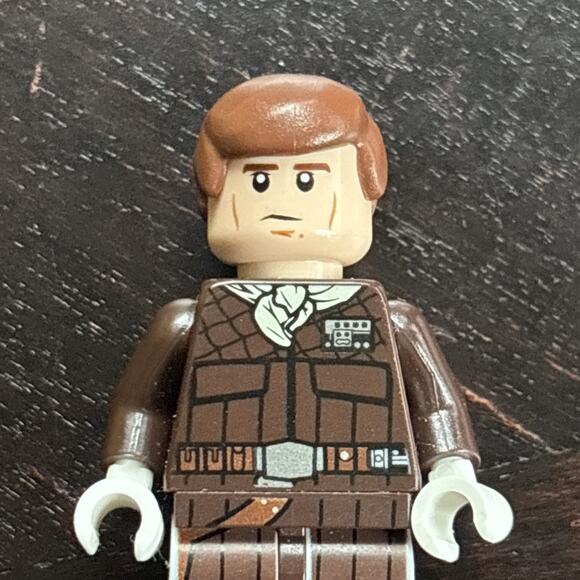 Lego Han Solo (Hoth) Minifigure #sw0727 Star Wars Set #75098 - Picture 7 of 8